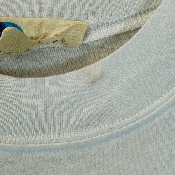 Free People FP Beach All Day Long Slouchy Midi T-Shirt Cap Sleeve White Dress XS - Picture 2 of 12